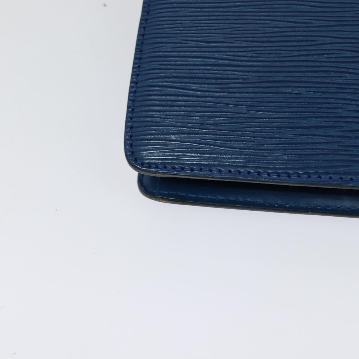 LOUIS VUITTON Epi Capuchin Shoulder Bag Blue M52345 LV Auth 120245