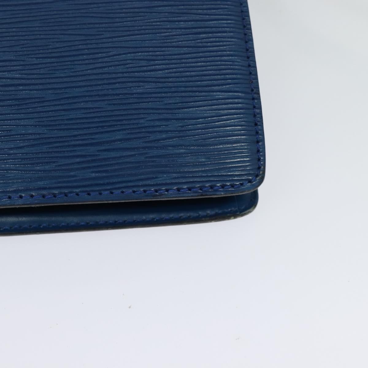 LOUIS VUITTON Epi Capuchin Shoulder Bag Blue M52345 LV Auth 120245