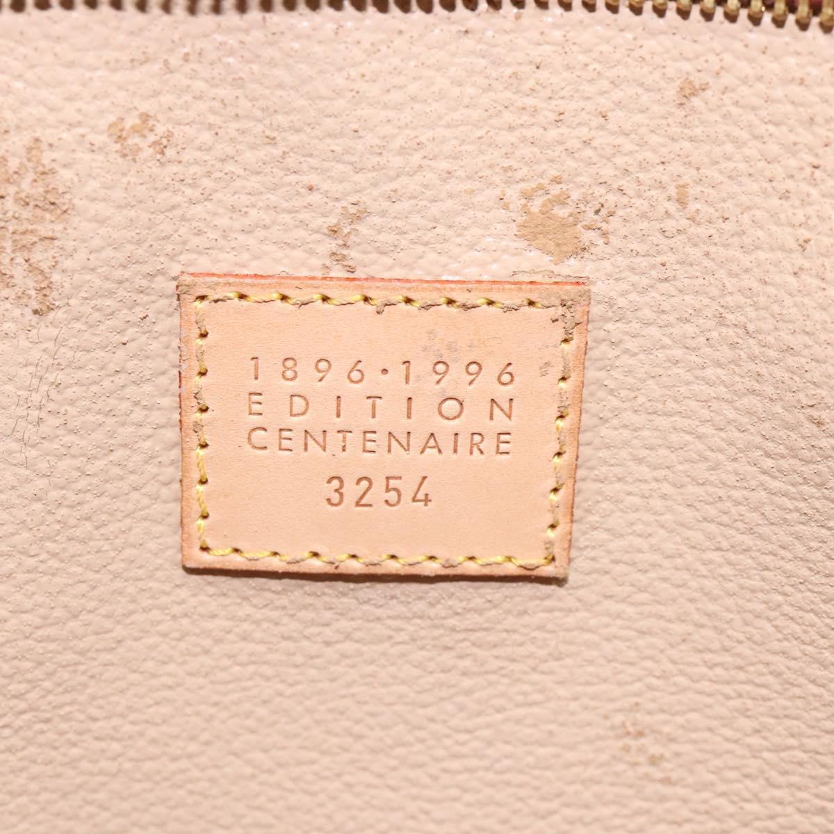 LOUIS VUITTON Damier Ebene Posh Toilette 26 Pouch N47543 LV Auth 120246