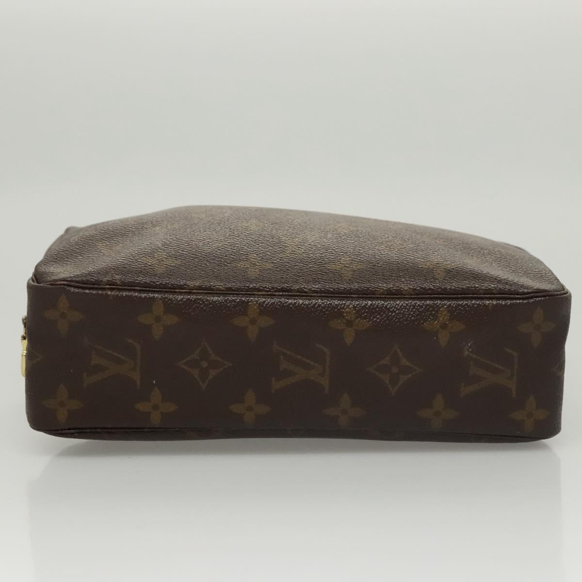LOUIS VUITTON Monogram Trousse Toilette 23 Clutch Bag M47524 LV Auth 120282