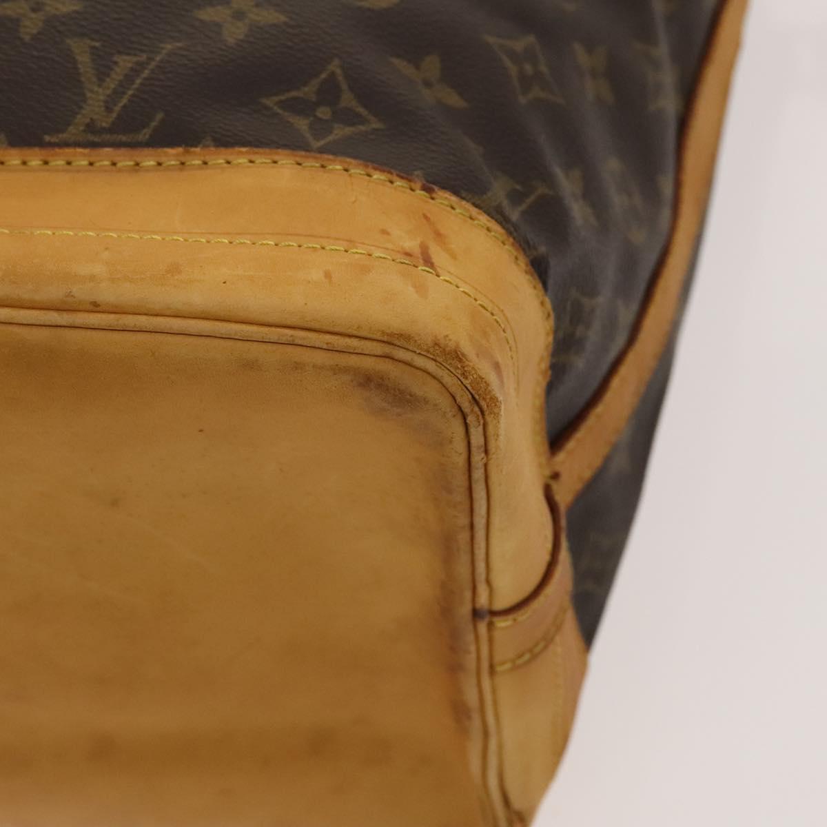 LOUIS VUITTON Monogram Noe Shoulder Bag M42224 LV Auth 120286