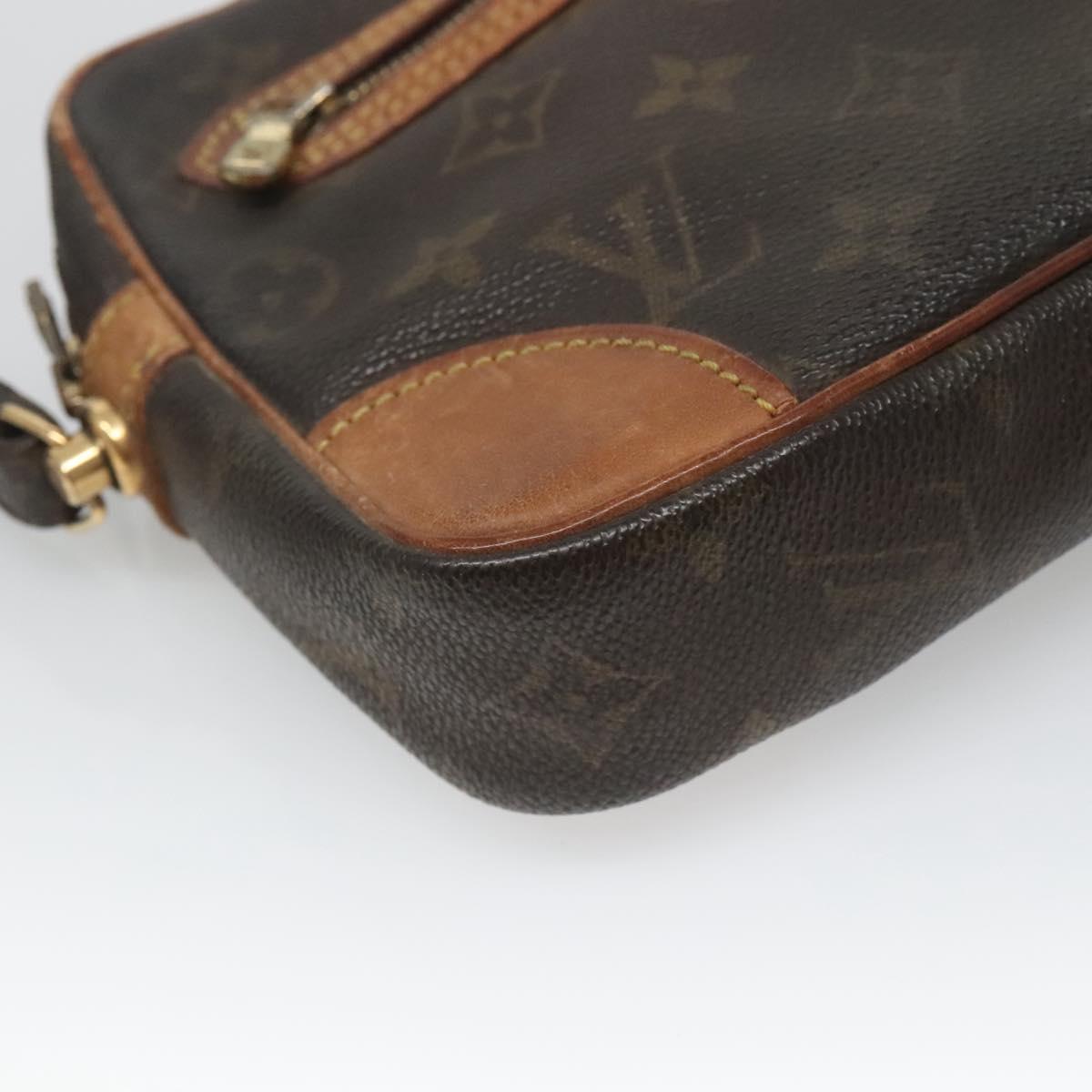 LOUIS VUITTON Monogram Marly Dragonne GM Clutch Bag M51825 LV Auth 120296