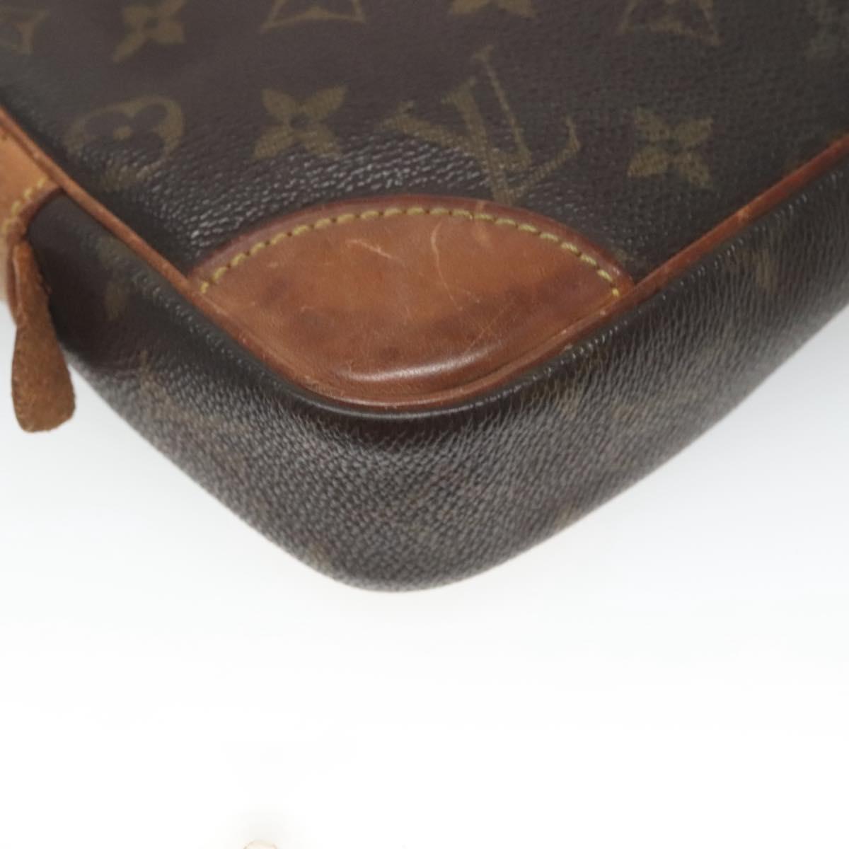 LOUIS VUITTON Monogram Marly Dragonne GM Clutch Bag M51825 LV Auth 120296