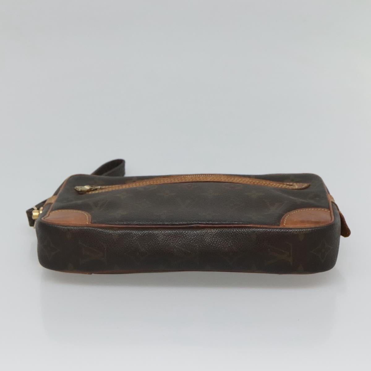 LOUIS VUITTON Monogram Marly Dragonne GM Clutch Bag M51825 LV Auth 120296