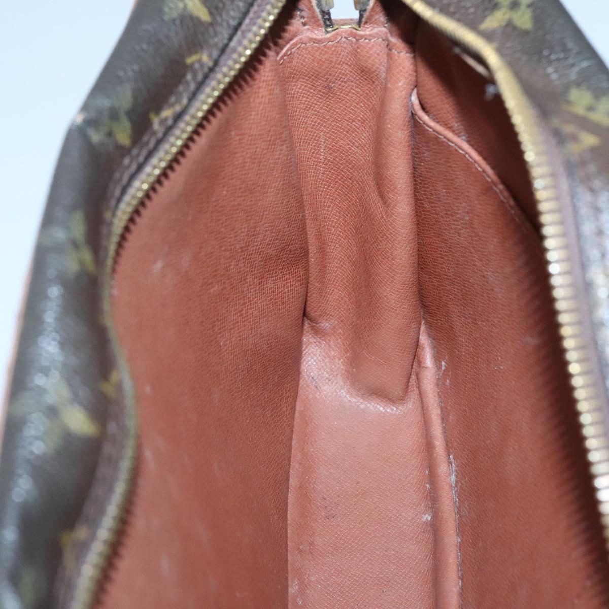 LOUIS VUITTON Monogram Compiegne 28 Clutch Bag M51845 LV Auth 120299