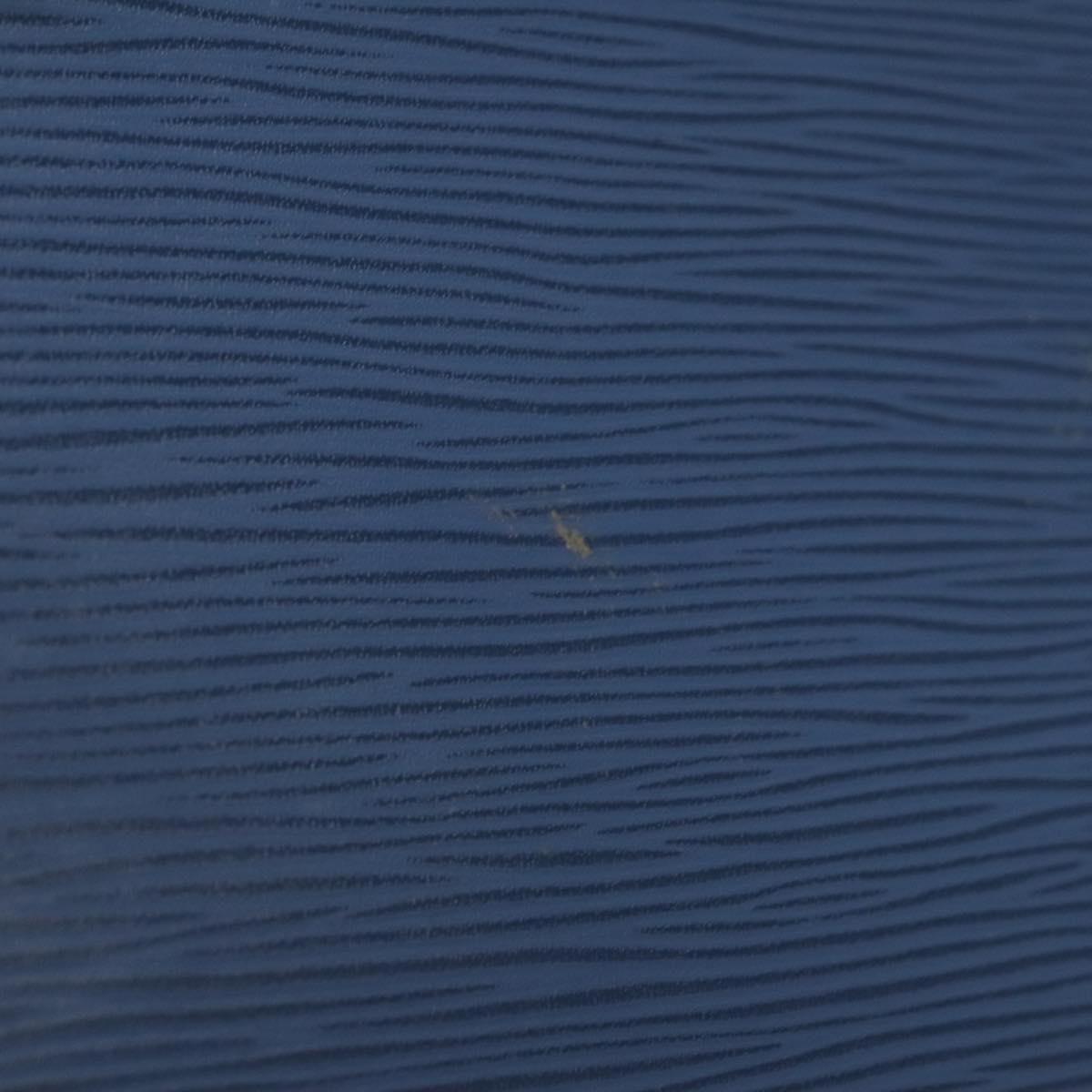 LOUIS VUITTON Epi Pochette Voyage Clutch Bag Blue M62912 LV Auth 120320