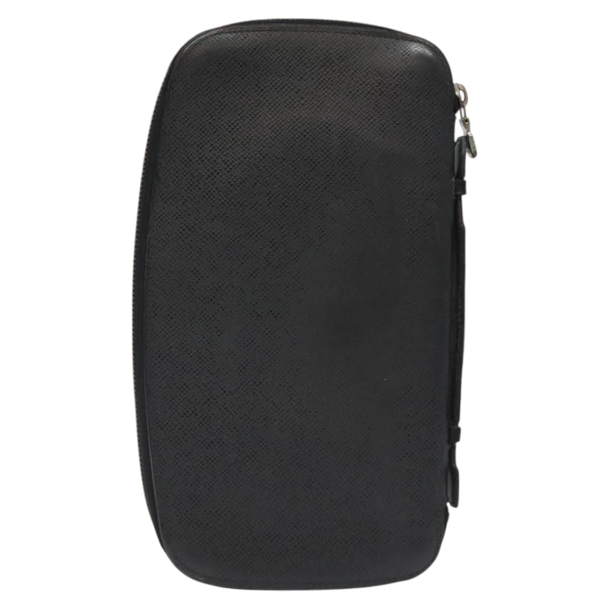 LOUIS VUITTON Taiga Organizer Atoll Travel Case Ardoise M30652 LV Auth 120326