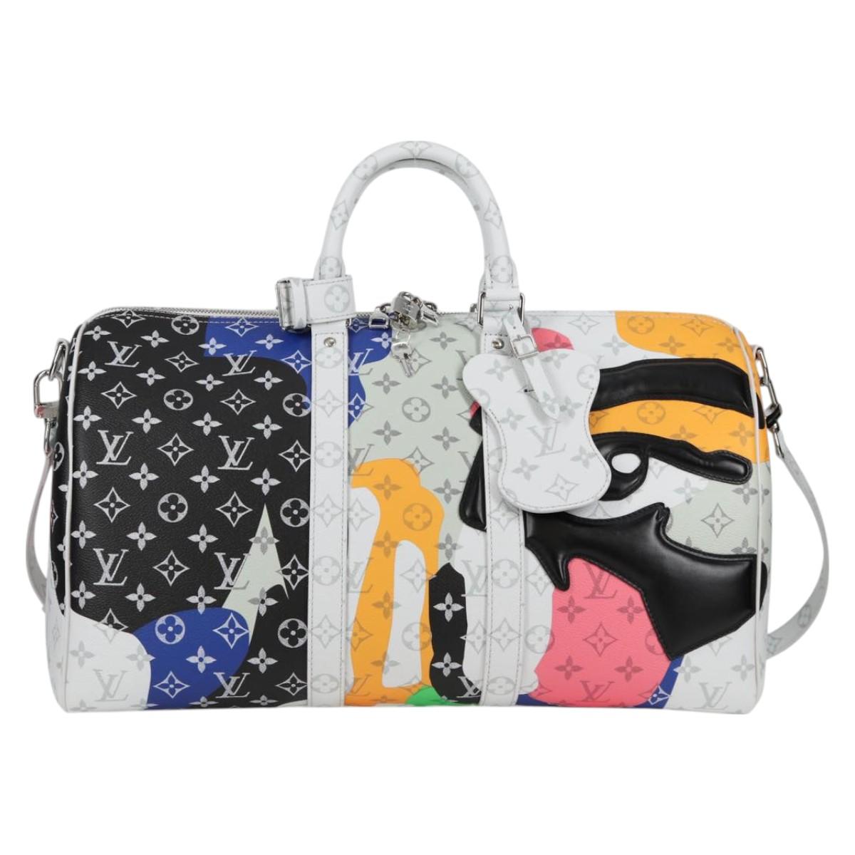 LOUIS VUITTON Monogram Keepall Bandouliere 45 Bag M23160 LV Auth 120342SM