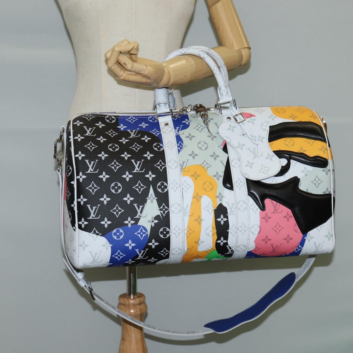 LOUIS VUITTON Monogram Keepall Bandouliere 45 Bag M23160 LV Auth 120342SM