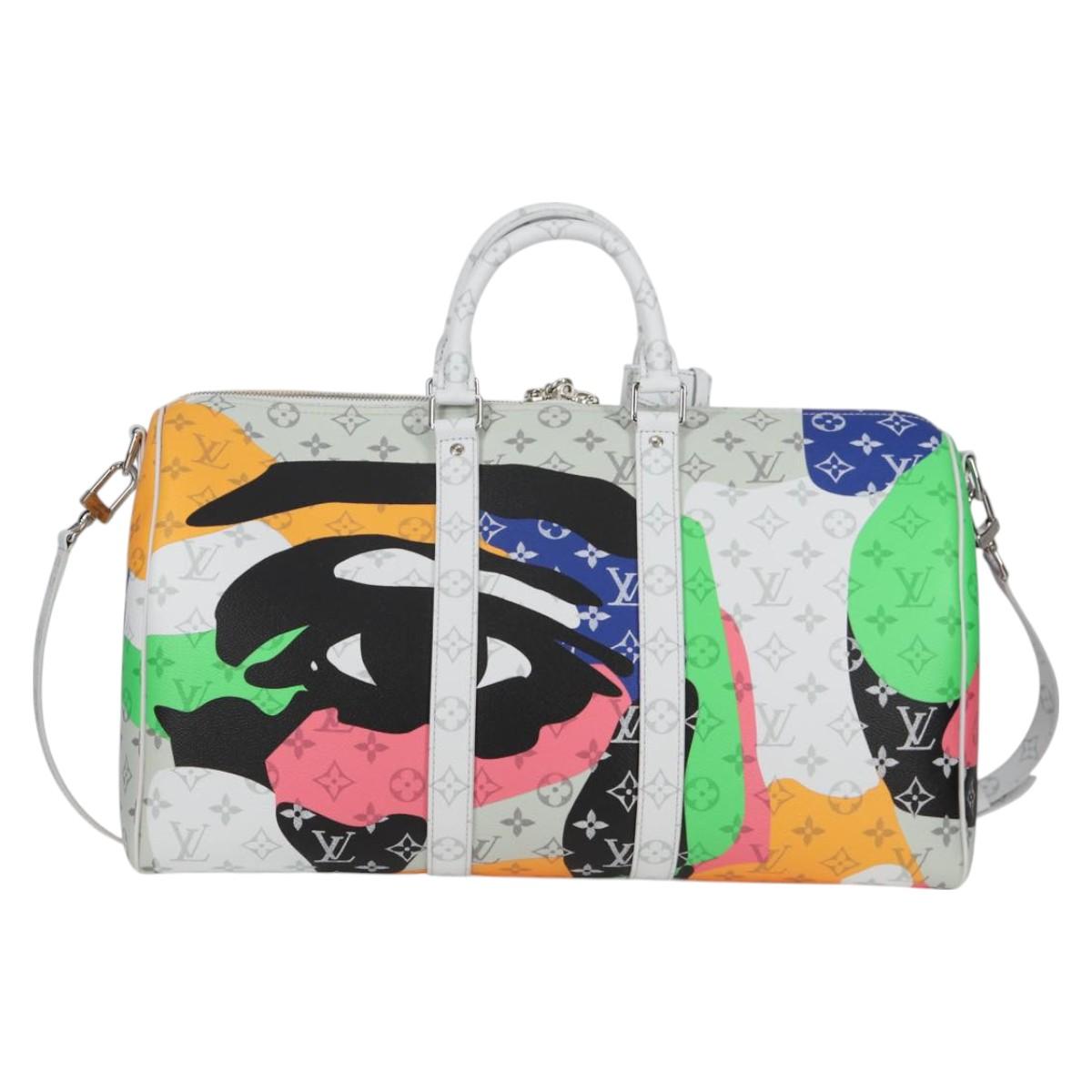 LOUIS VUITTON Monogram Keepall Bandouliere 45 Bag M23160 LV Auth 120342SM