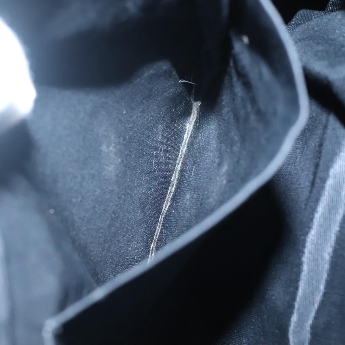 BURBERRY Nova Check Tote Bag Canvas Beige Black gold Auth 120401