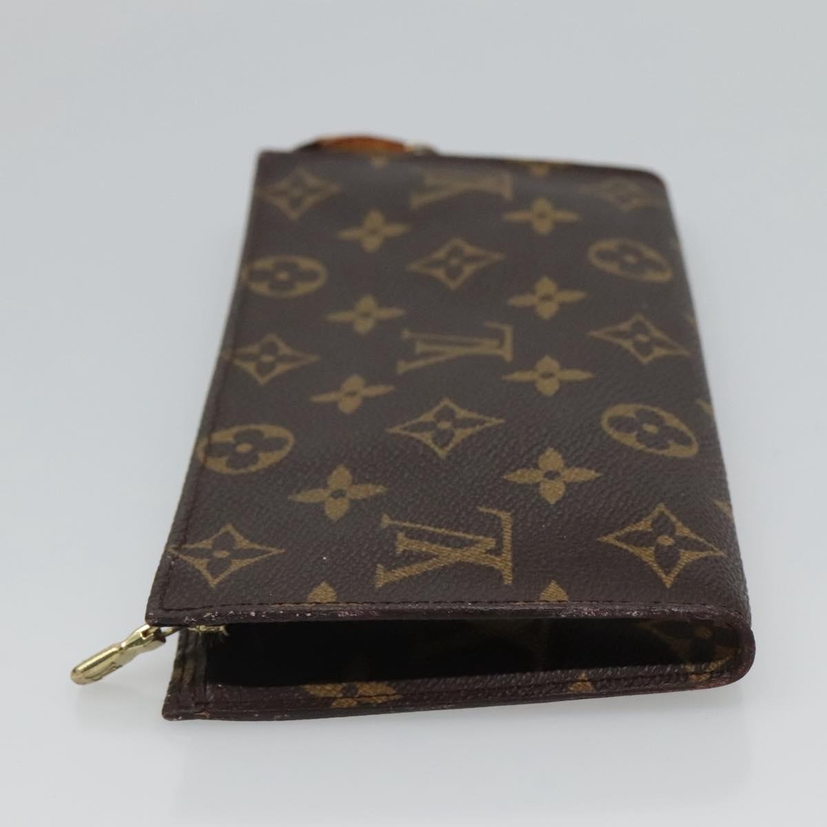 LOUIS VUITTON Monogram Bucket GM Accessory Pouch LV Auth 120442