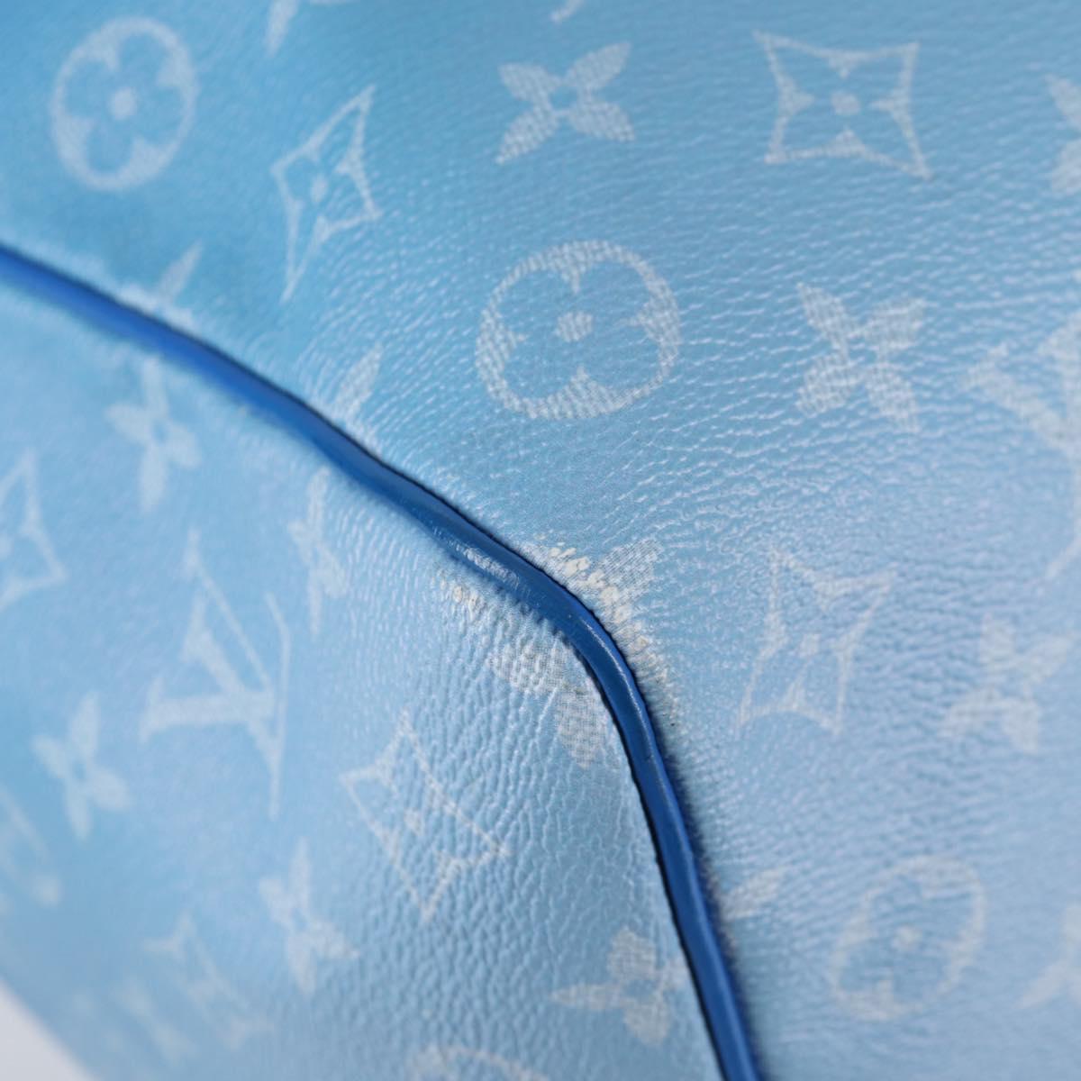 LOUIS VUITTON Monogram Clouds Keepall Bandouliere 50 Bag M45428 LV Auth 120447SM