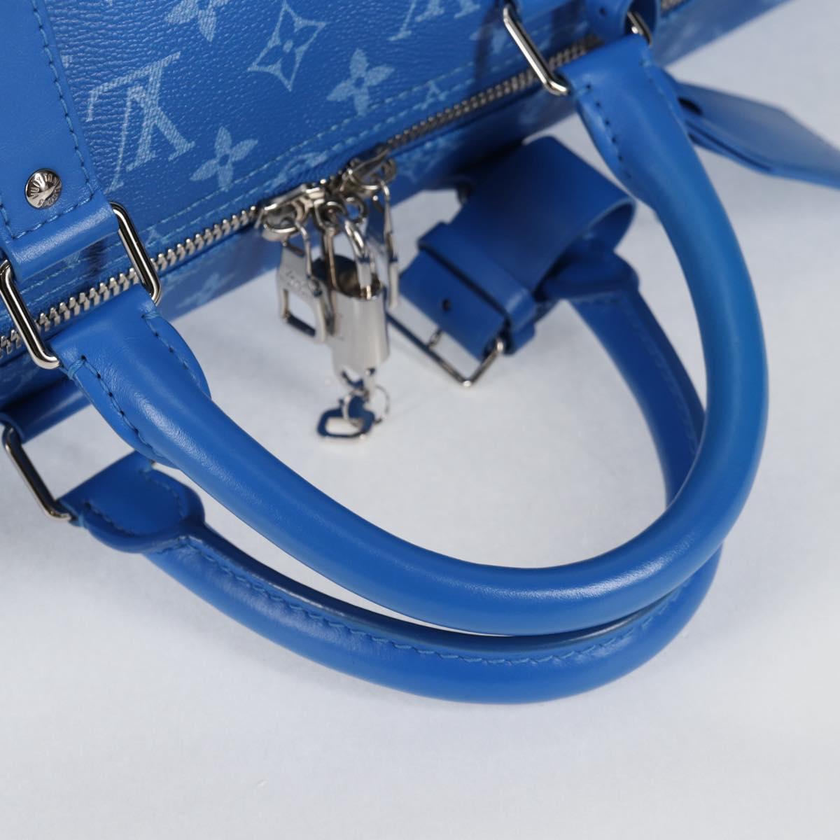 LOUIS VUITTON Monogram Clouds Keepall Bandouliere 50 Bag M45428 LV Auth 120447SM