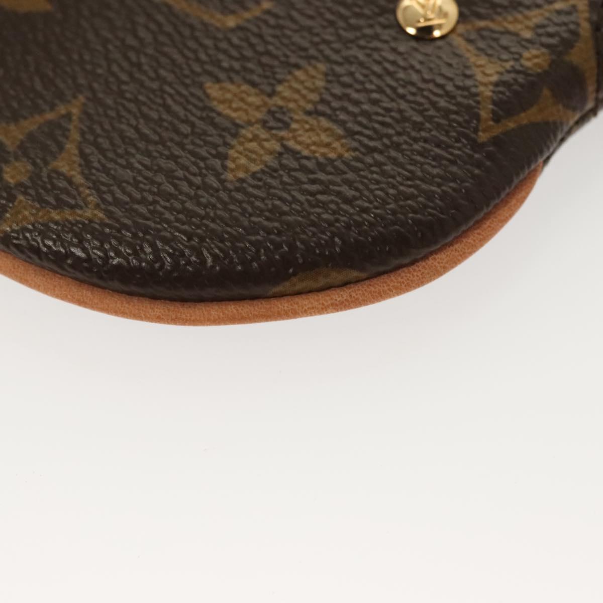LOUIS VUITTON Monogram Hand Porte Monnaie Ron Coin Purse M95563 LV Auth 120449SV