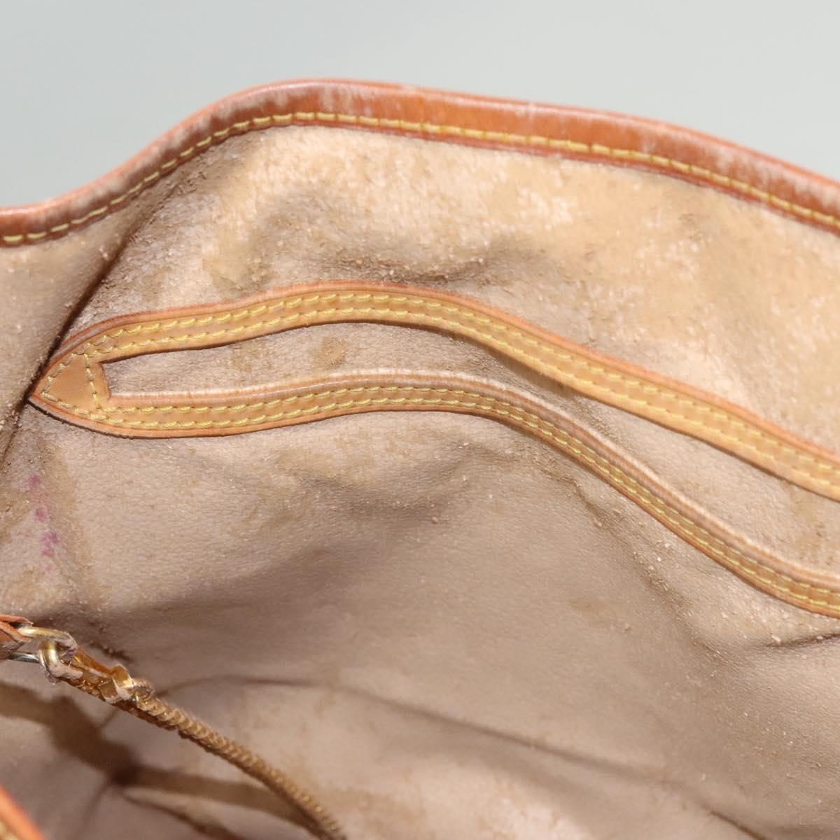 LOUIS VUITTON Monogram Bucket GM Shoulder Bag M42236 LV Auth 120501