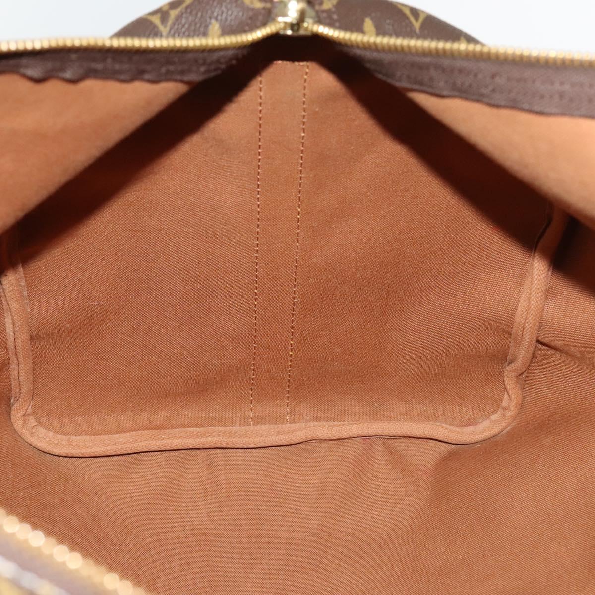 LOUIS VUITTON Monogram Keepall Bandouliere 55 Boston Bag M41414 LV Auth 120506