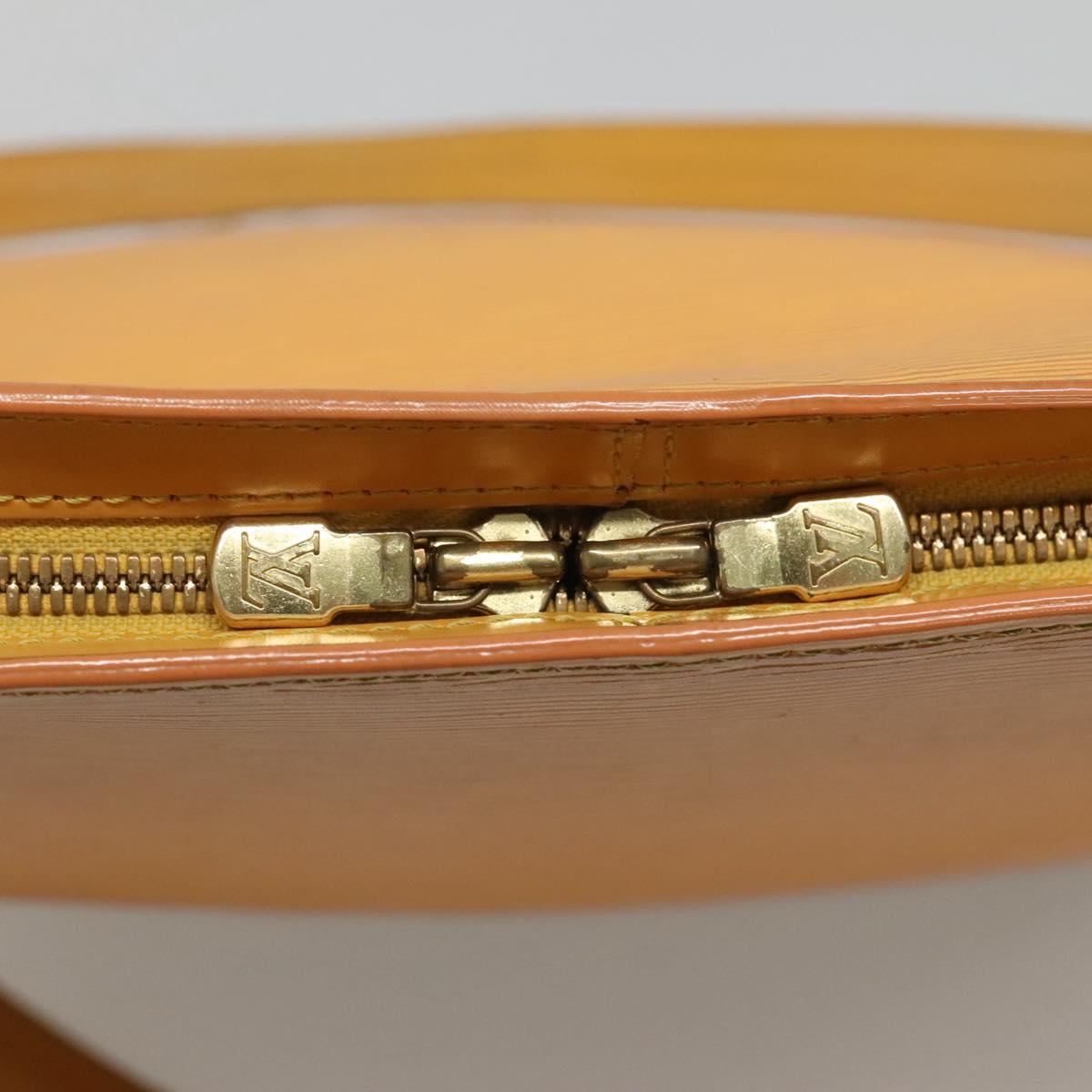 LOUIS VUITTON Epi Lussac Shoulder Bag Yellow M52289 LV Auth 120547