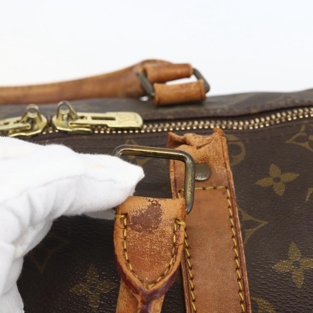 LOUIS VUITTON Monogram Keepall 50 Boston Bag Vintage M41426 LV Auth 120575