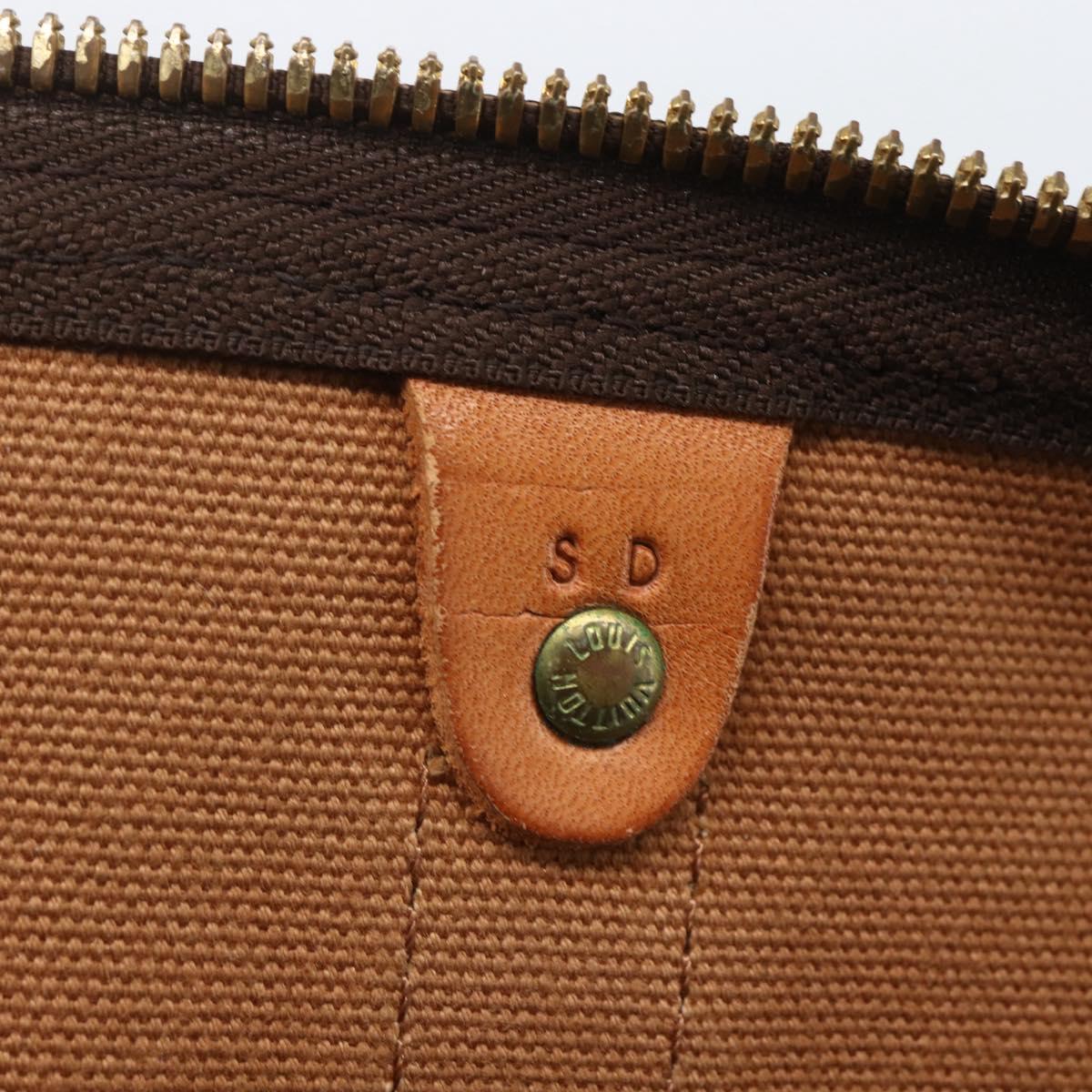 LOUIS VUITTON Monogram Keepall 50 Boston Bag Vintage M41426 LV Auth 120575