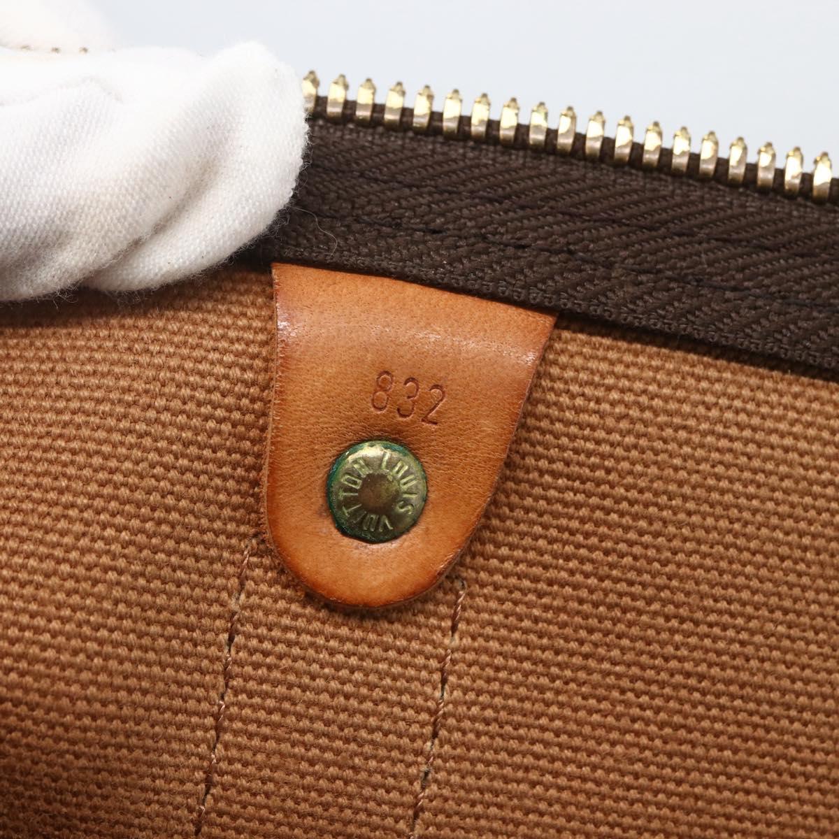 LOUIS VUITTON Monogram Keepall 50 Boston Bag Vintage M41426 LV Auth 120575