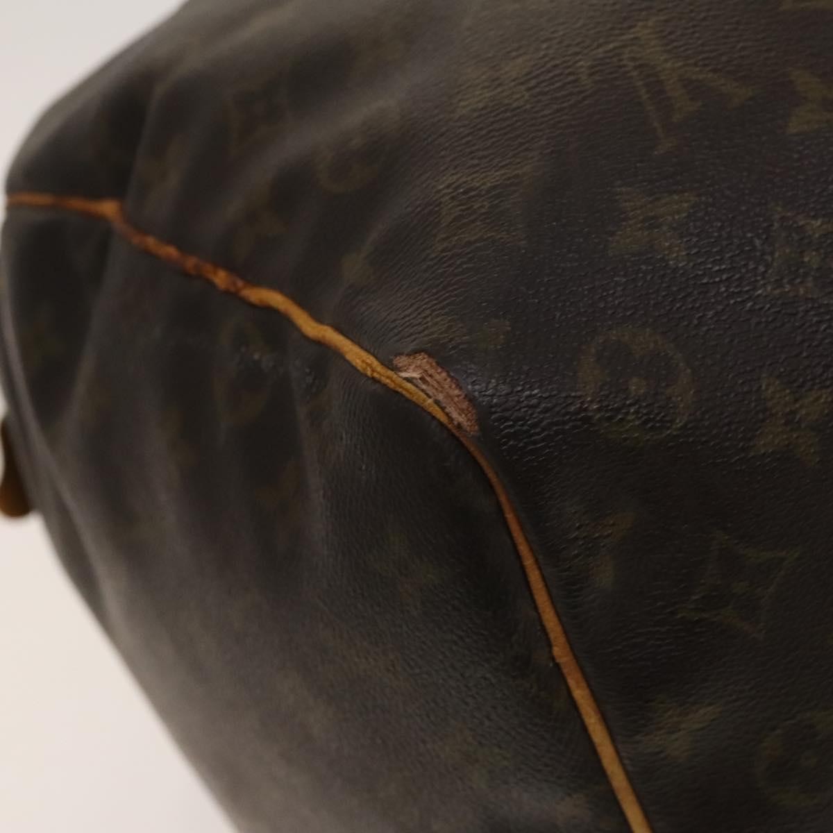 LOUIS VUITTON Monogram Keepall 60 Boston Bag M41422 LV Auth 120577