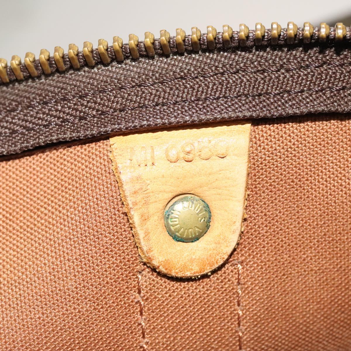 LOUIS VUITTON Monogram Keepall 60 Boston Bag M41422 LV Auth 120577