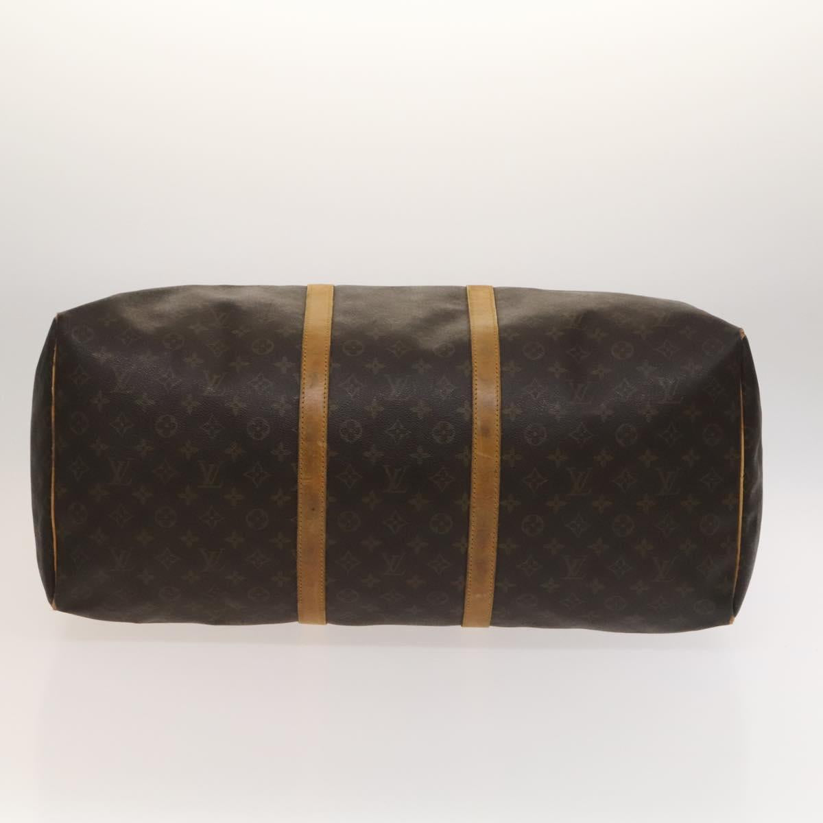 LOUIS VUITTON Monogram Keepall 60 Boston Bag M41422 LV Auth 120577