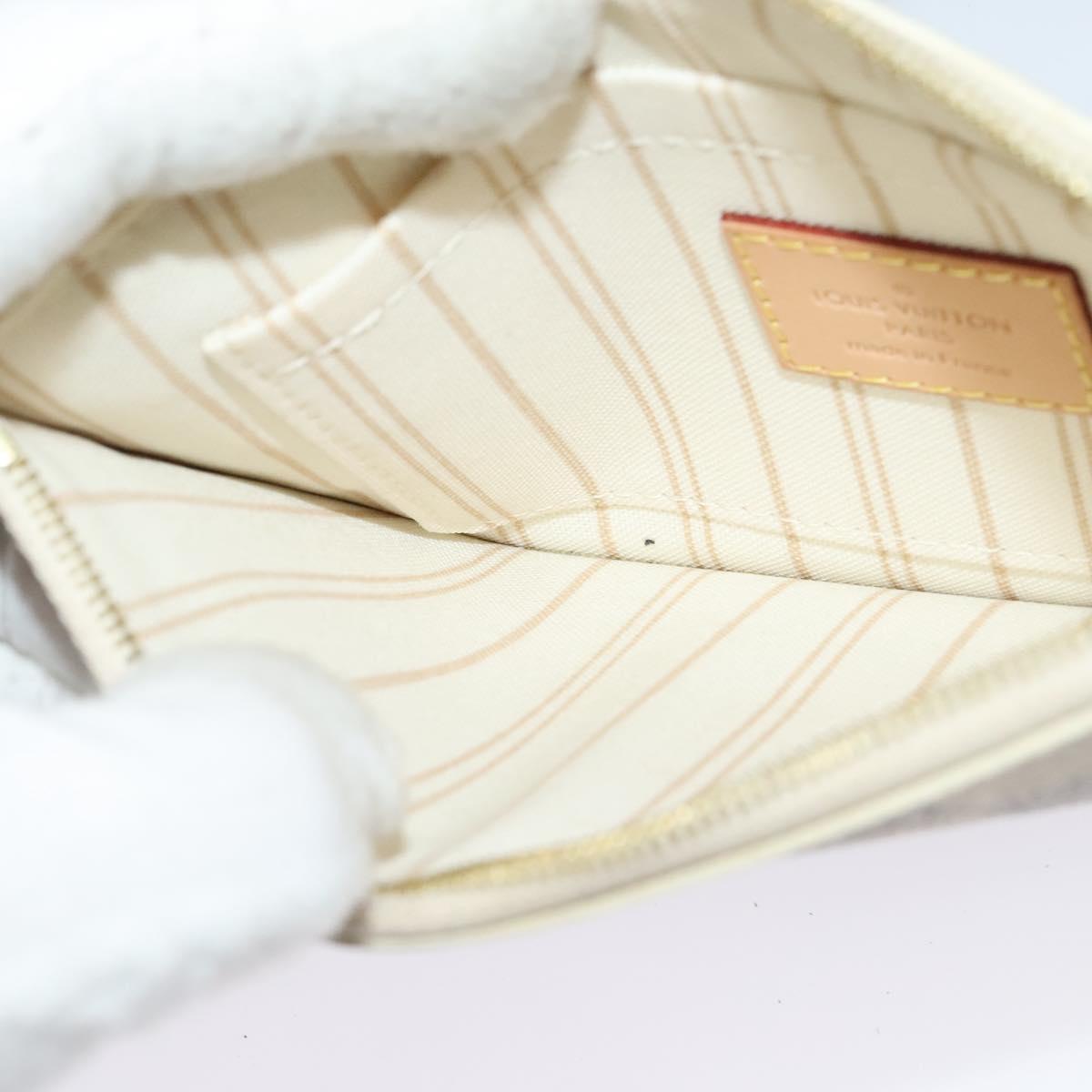 LOUIS VUITTON Damier Azur Neverfull PM Tote Bag N41362 LV Auth 120593