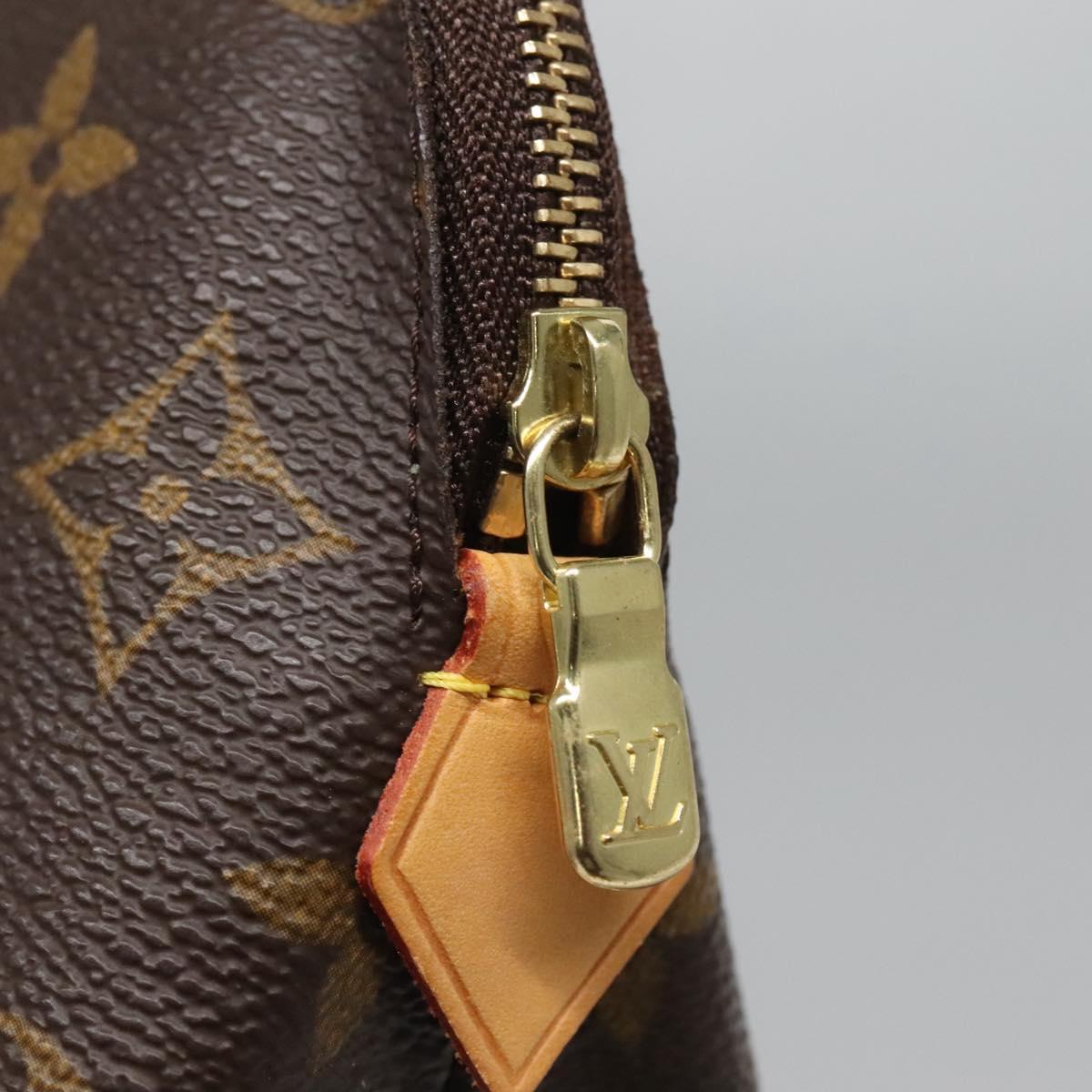 LOUIS VUITTON Monogram Pochette Cosmetic PM Pouch M43998 LV Auth 120596
