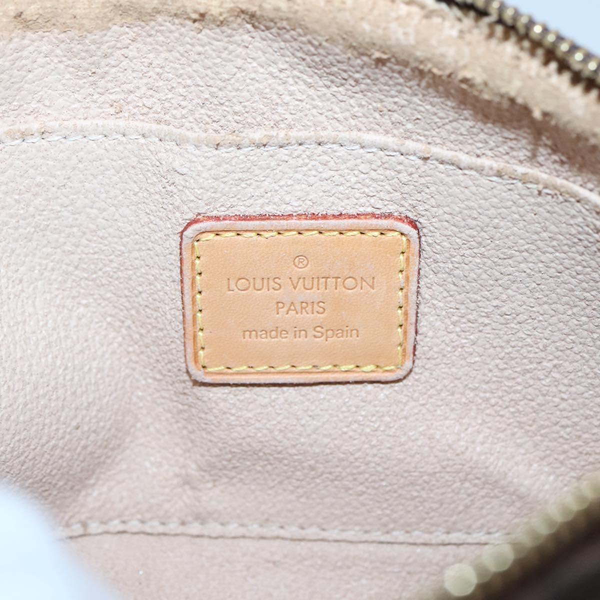 LOUIS VUITTON Monogram Pochette Cosmetic PM Pouch M43998 LV Auth 120596