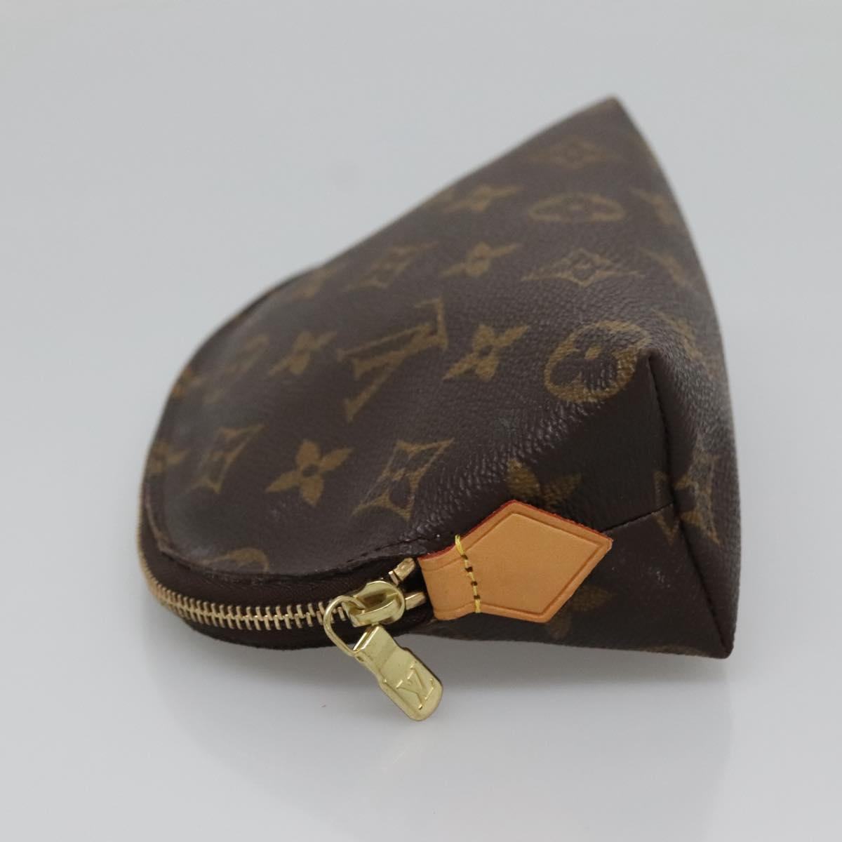 LOUIS VUITTON Monogram Pochette Cosmetic PM Pouch M43998 LV Auth 120596