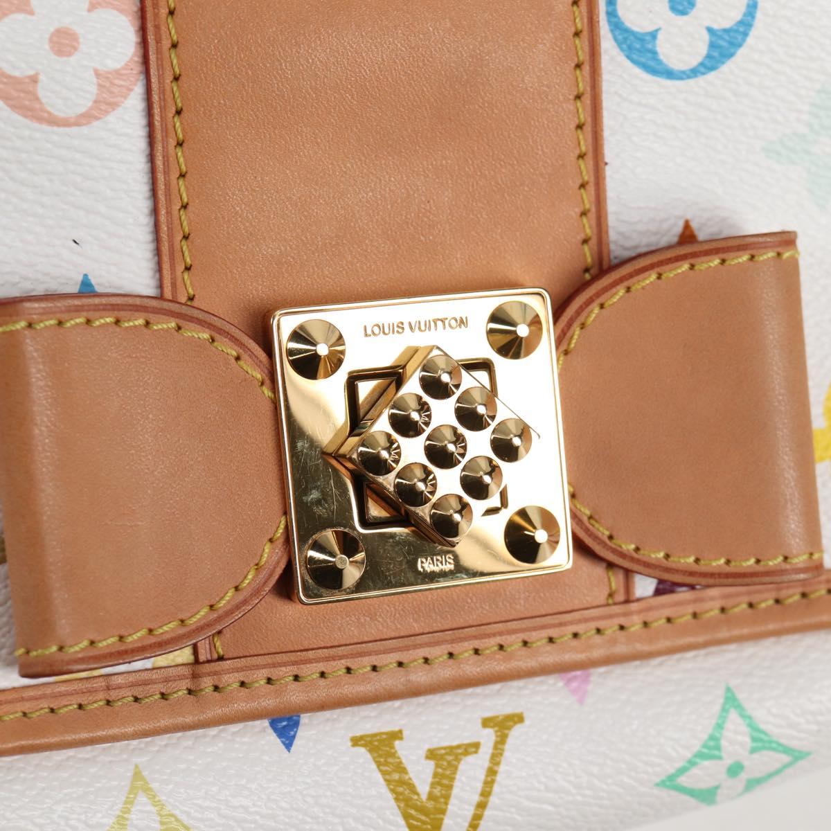 LOUIS VUITTON Monogram Multicolor Patty Shoulder Bag White M40305 Auth 120598V