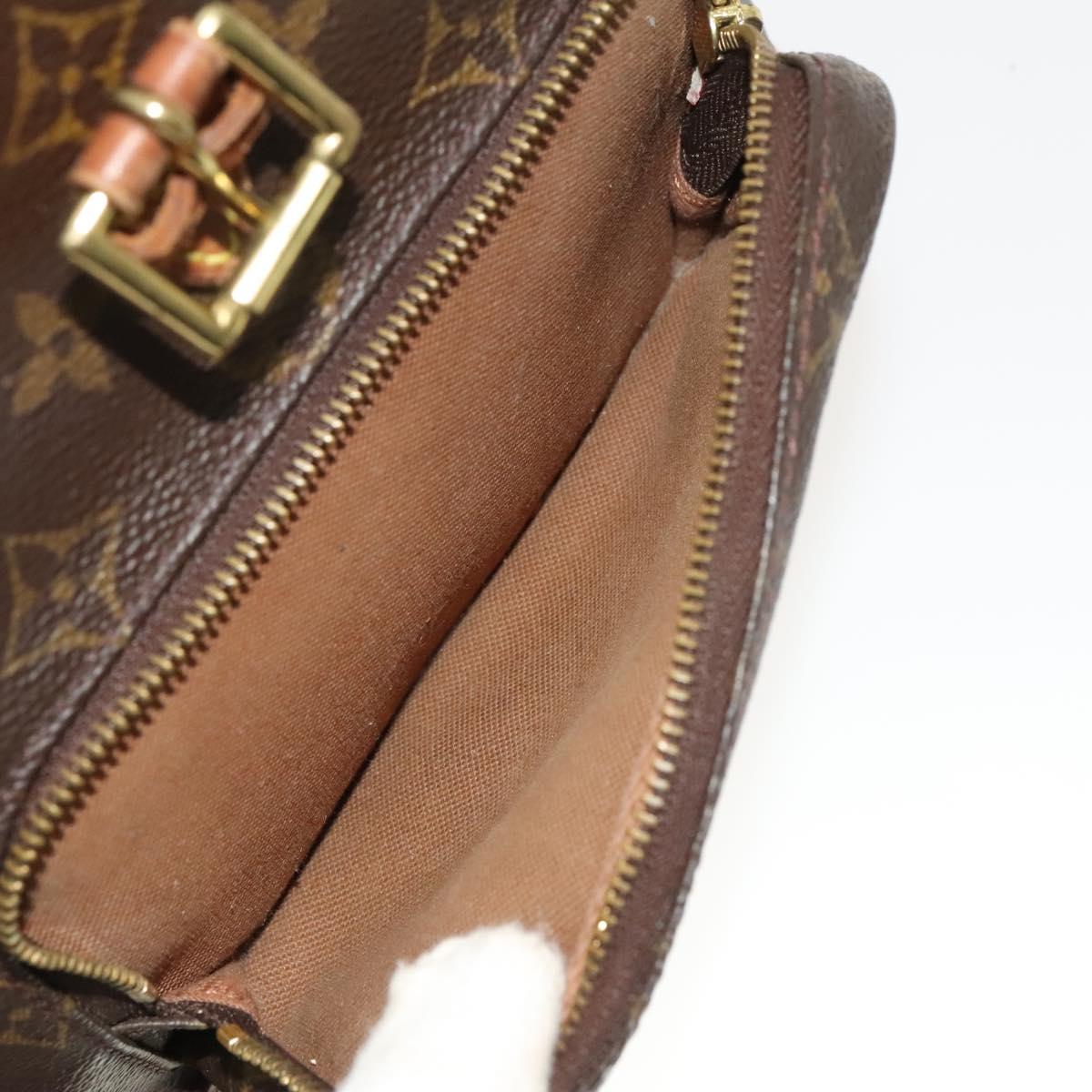 LOUIS VUITTON Monogram Montsouris MM Backpack M51136 LV Auth 120622