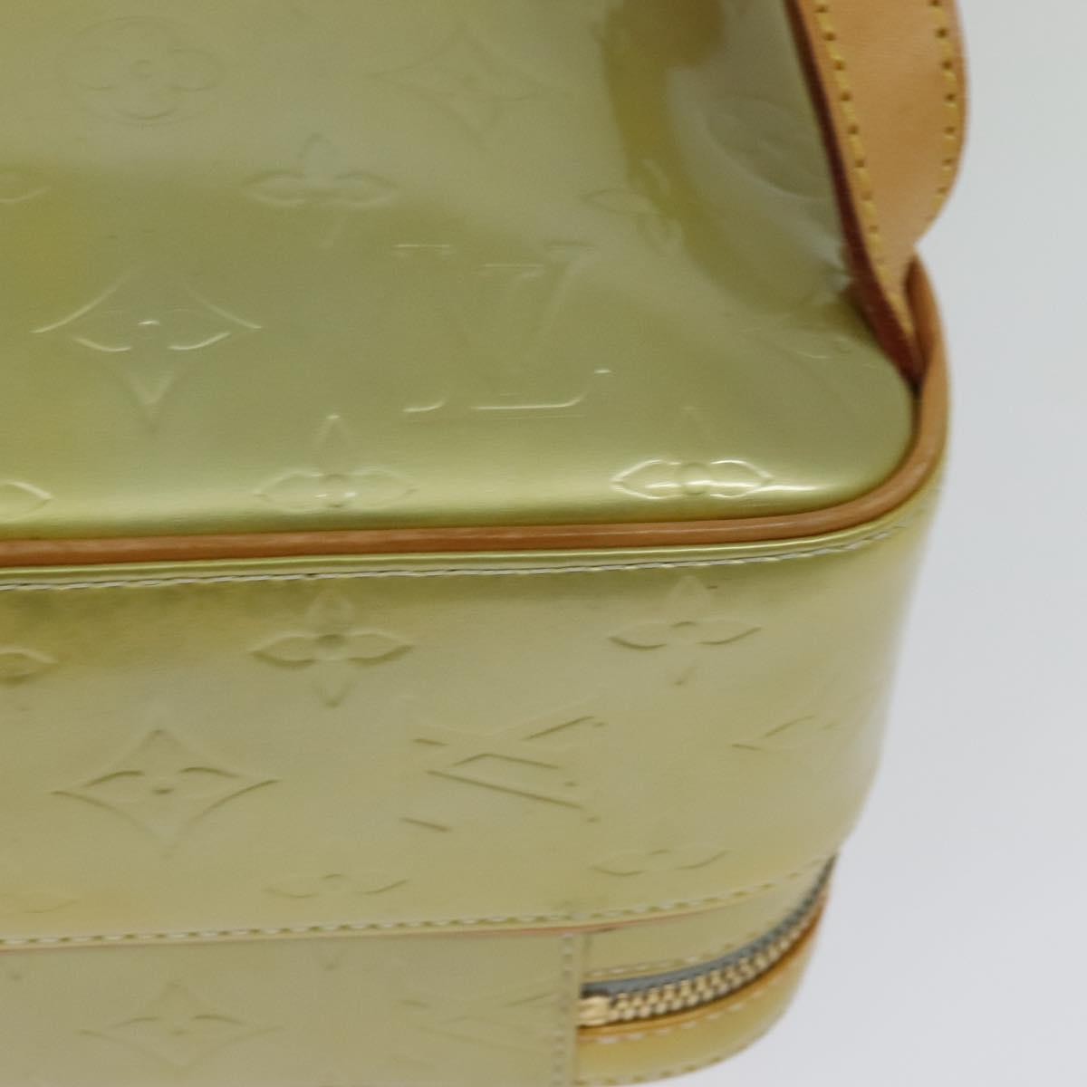 LOUIS VUITTON Monogram Vernis Marley Backpack Gris M91038 LV Auth 120636