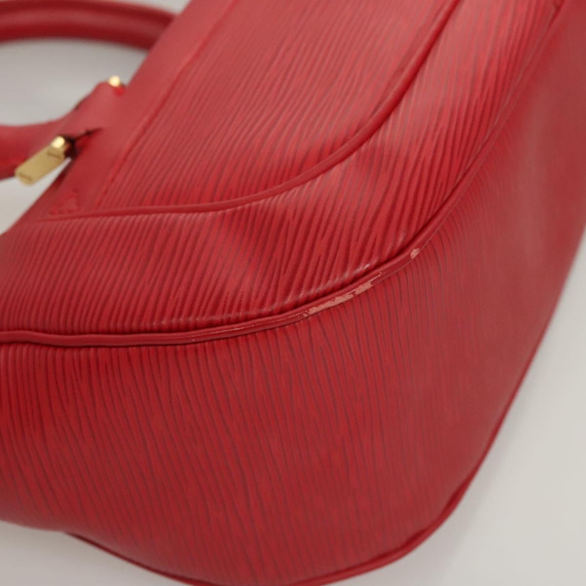 LOUIS VUITTON Epi Danura PM Hand Bag 2way Red M5891E LV Auth 120654