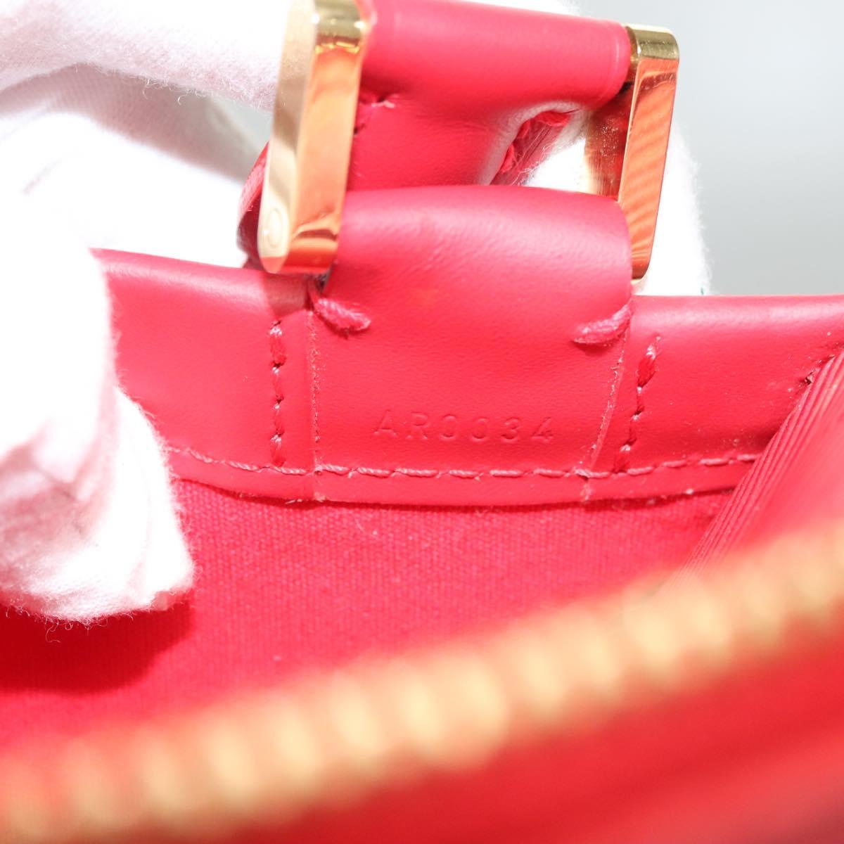 LOUIS VUITTON Epi Danura PM Hand Bag 2way Red M5891E LV Auth 120654