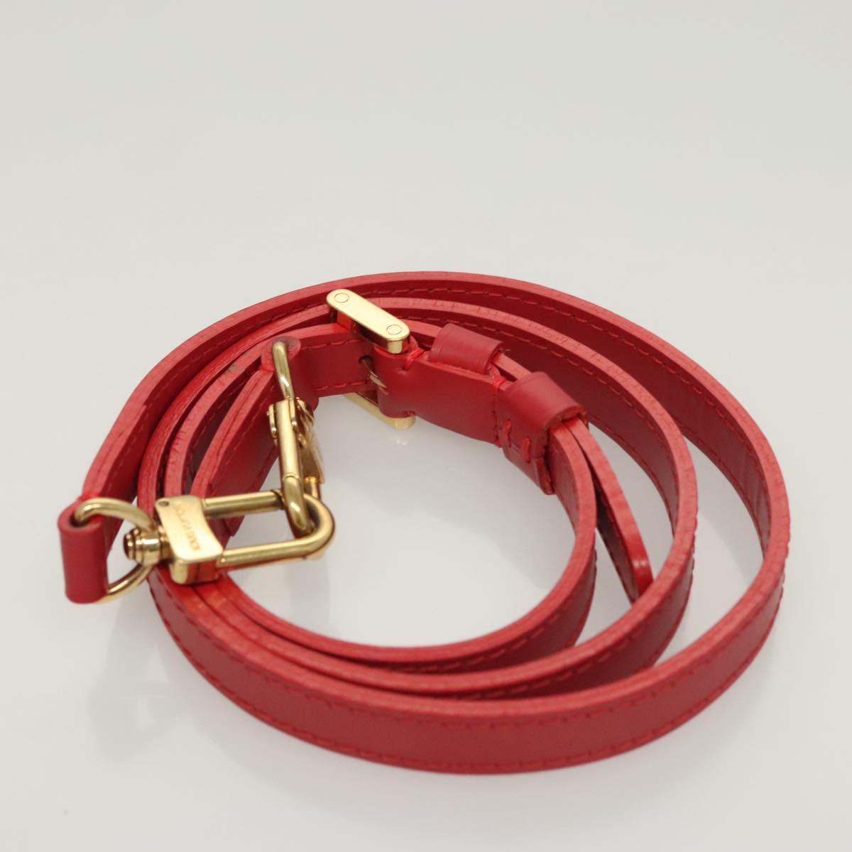 LOUIS VUITTON Epi Danura PM Hand Bag 2way Red M5891E LV Auth 120654