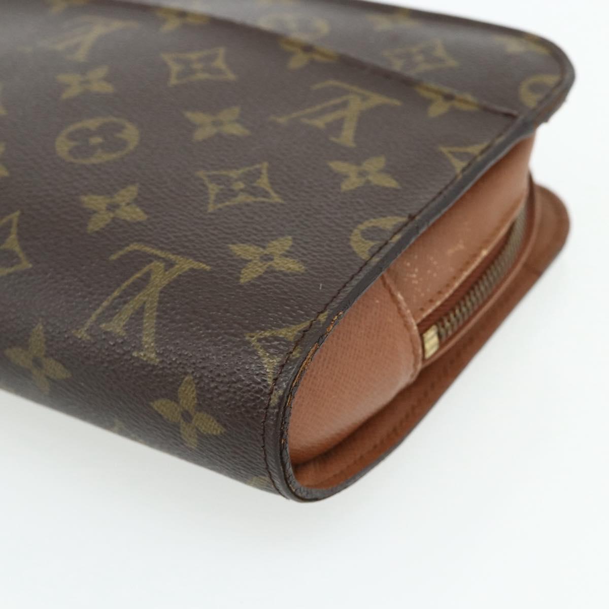 LOUIS VUITTON Monogram Orsay Clutch Bag M51790 LV Auth 120655