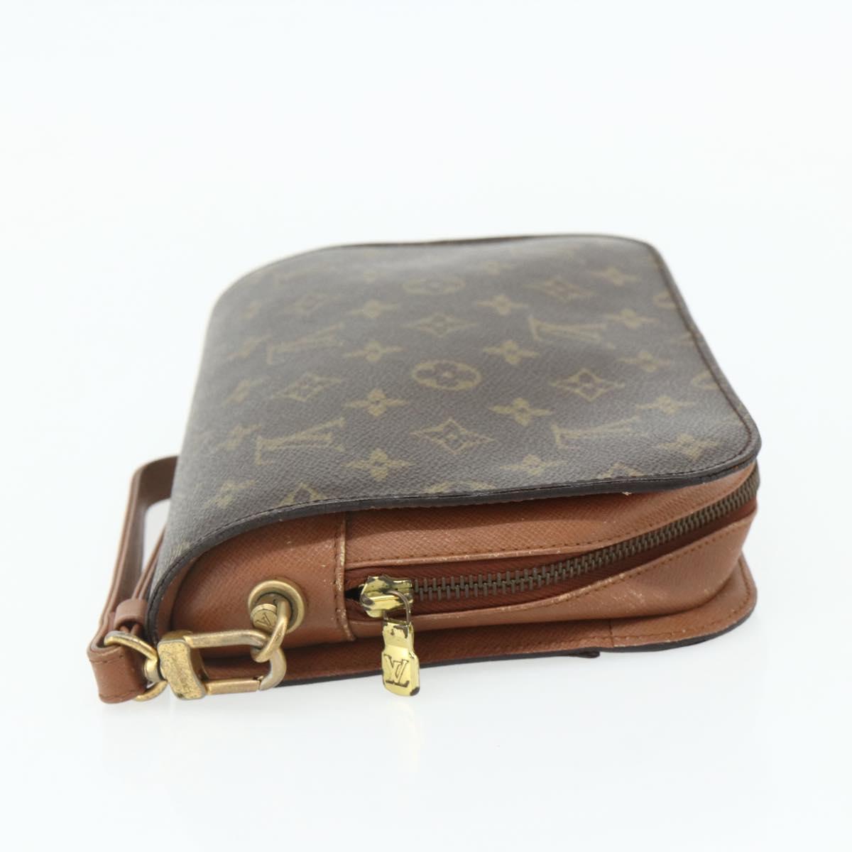 LOUIS VUITTON Monogram Orsay Clutch Bag M51790 LV Auth 120655
