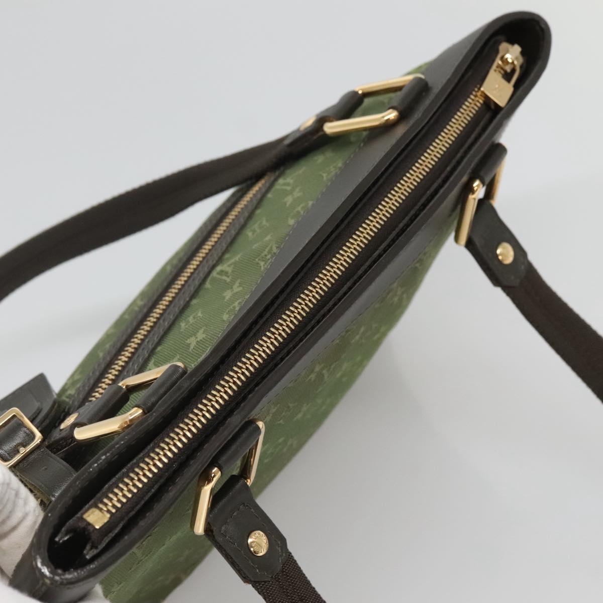 LOUIS VUITTON Monogram Mini Lucille PM Hand Bag TST Khaki M92682 LV Auth 120663