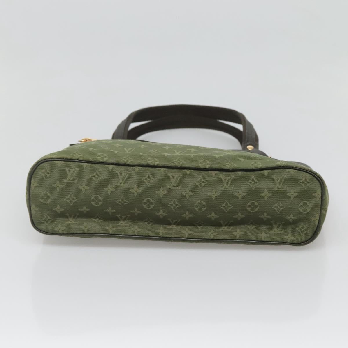 LOUIS VUITTON Monogram Mini Lucille PM Hand Bag TST Khaki M92682 LV Auth 120663
