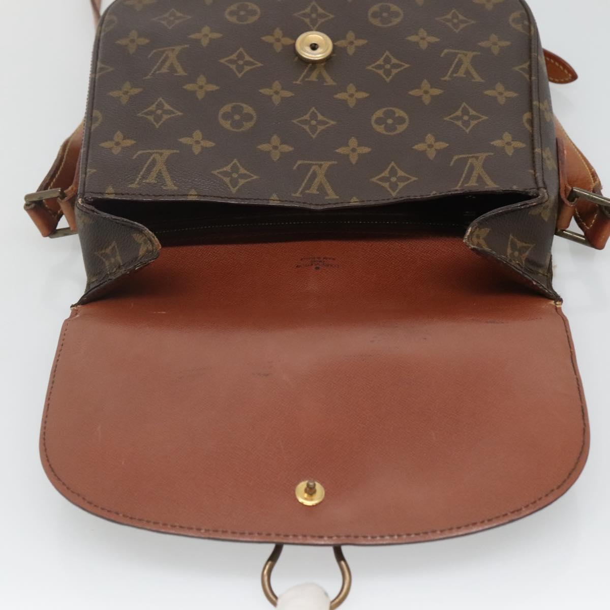 LOUIS VUITTON Monogram Saint Cloud GM Shoulder Bag M51242 LV Auth 120666