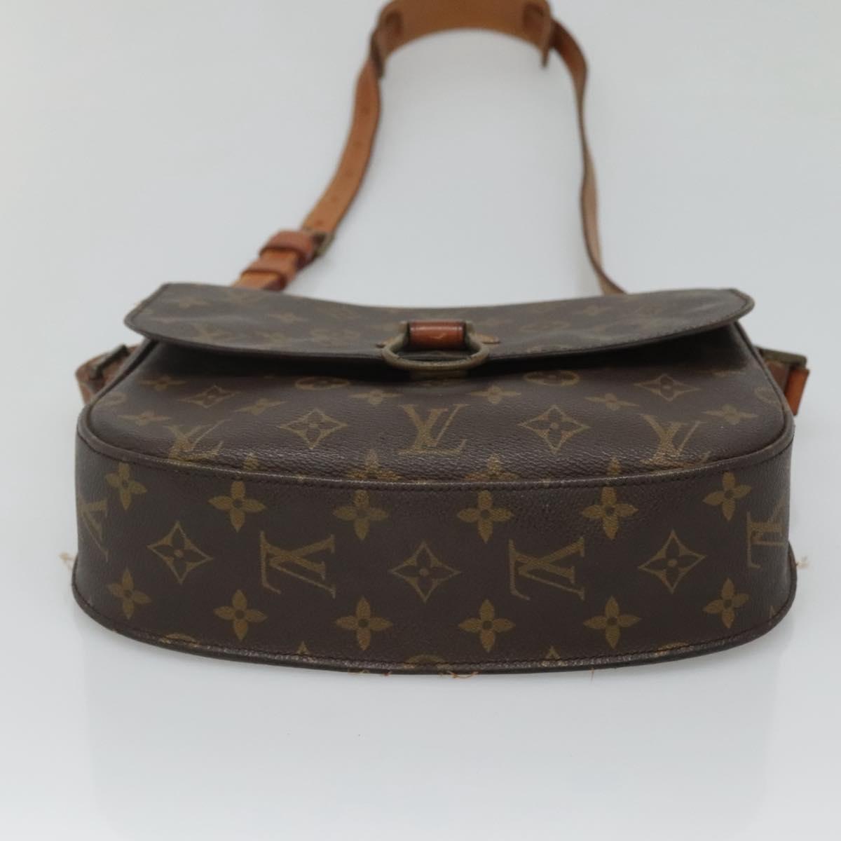 LOUIS VUITTON Monogram Saint Cloud GM Shoulder Bag M51242 LV Auth 120666