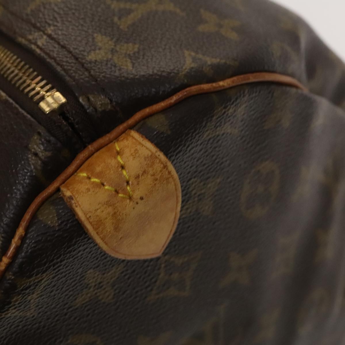 LOUIS VUITTON Monogram Keepall 55 Boston Bag M41424 LV Auth 120688