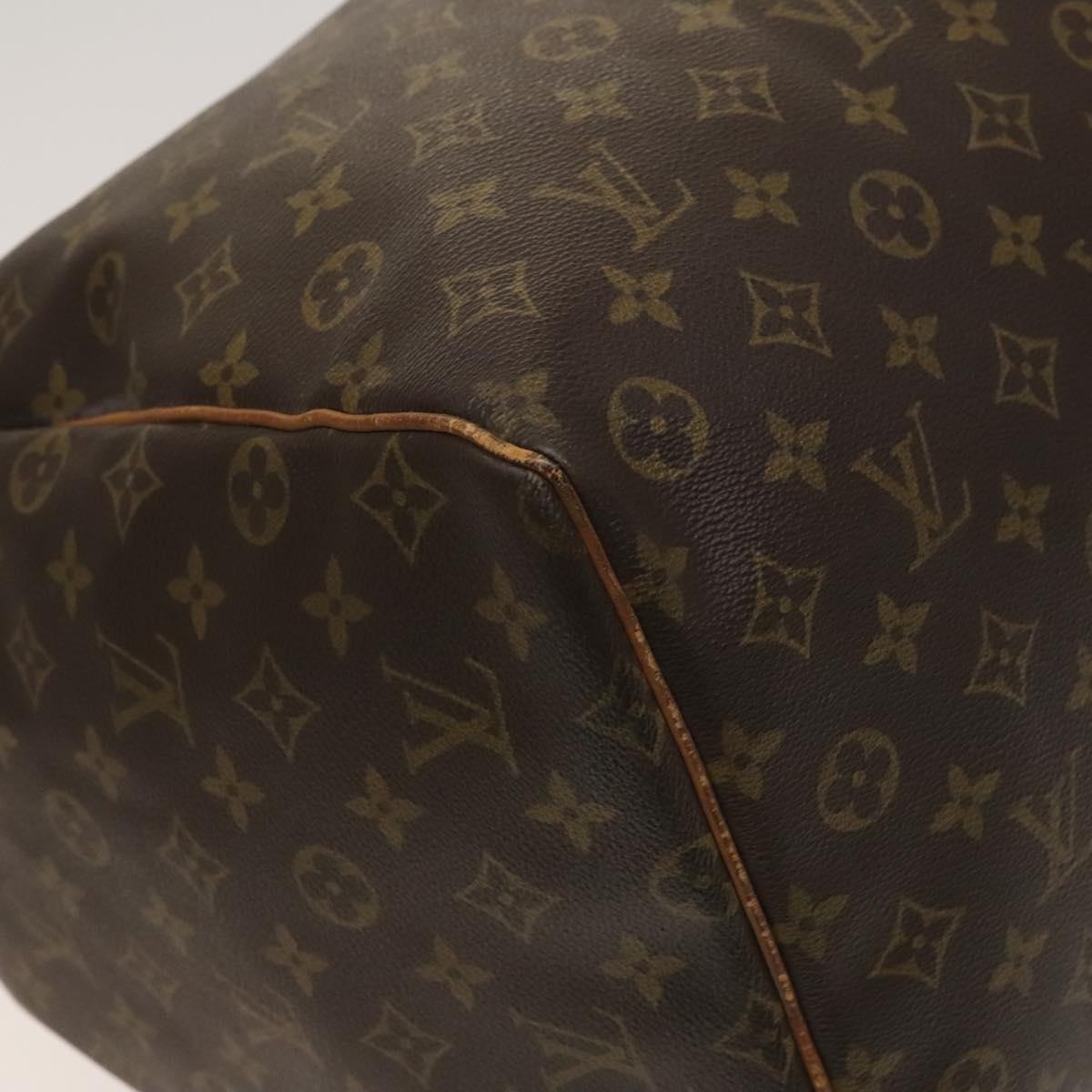 LOUIS VUITTON Monogram Keepall 60 Boston Bag M41422 LV Auth 120701