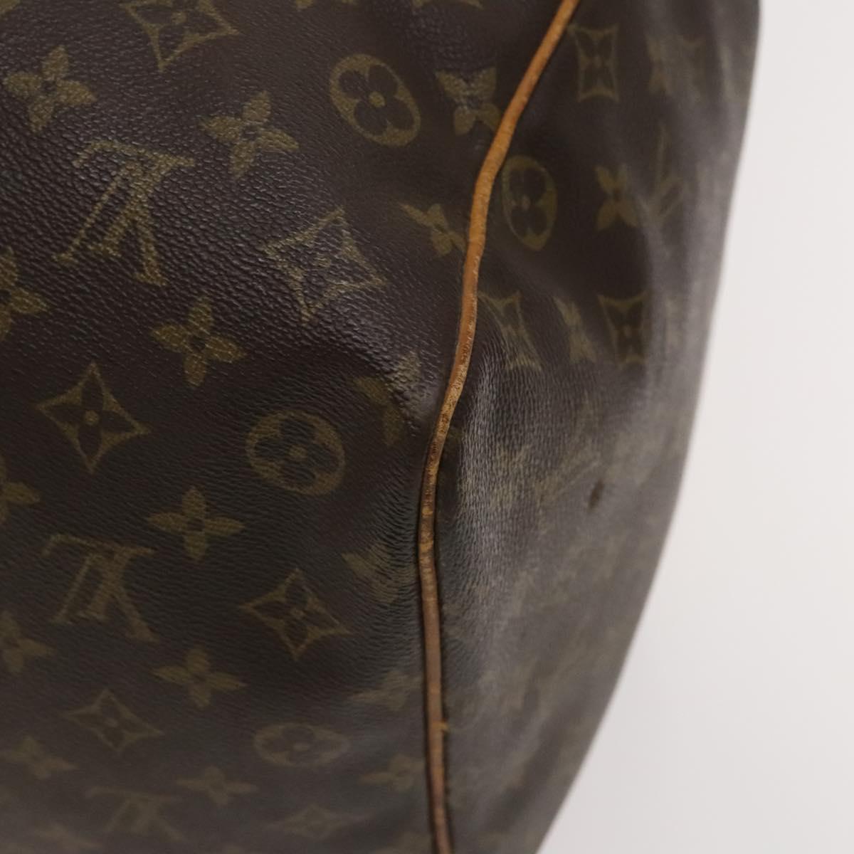 LOUIS VUITTON Monogram Keepall 60 Boston Bag M41422 LV Auth 120701