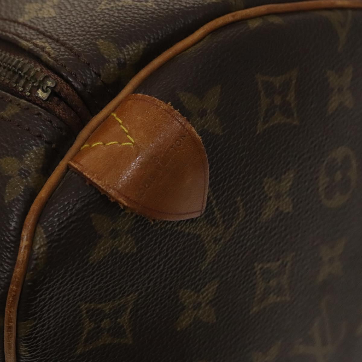 LOUIS VUITTON Monogram Keepall 60 Boston Bag M41422 LV Auth 120701