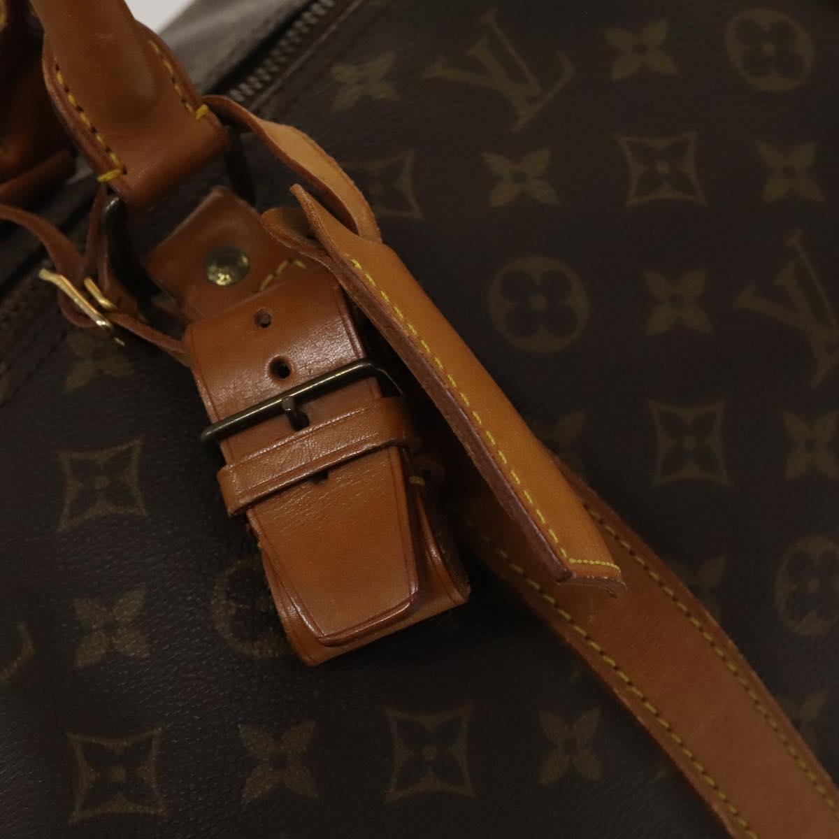 LOUIS VUITTON Monogram Keepall 60 Boston Bag M41422 LV Auth 120701