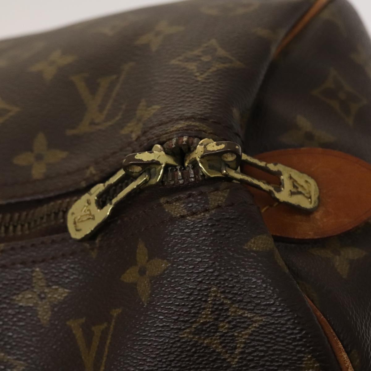 LOUIS VUITTON Monogram Keepall 60 Boston Bag M41422 LV Auth 120701